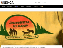 Tablet Screenshot of khqa.com